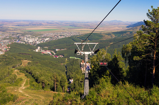 Канатная дорога в белокурихе фото